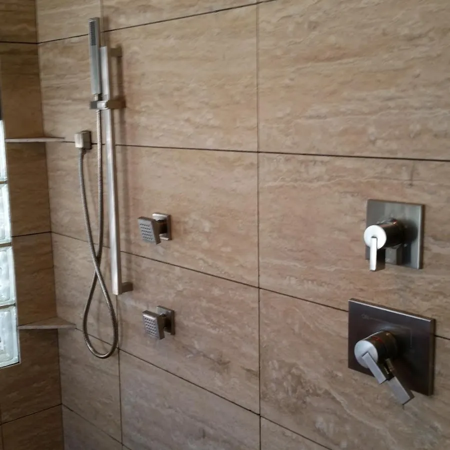 Shower fixture installation for Frozen Pipe Repair in Suamico